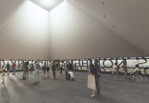 Obama Presidential Center Belongs to Everyone 5.11.26 Rendering of the Obama Presidential Center's Sky Room gathering space