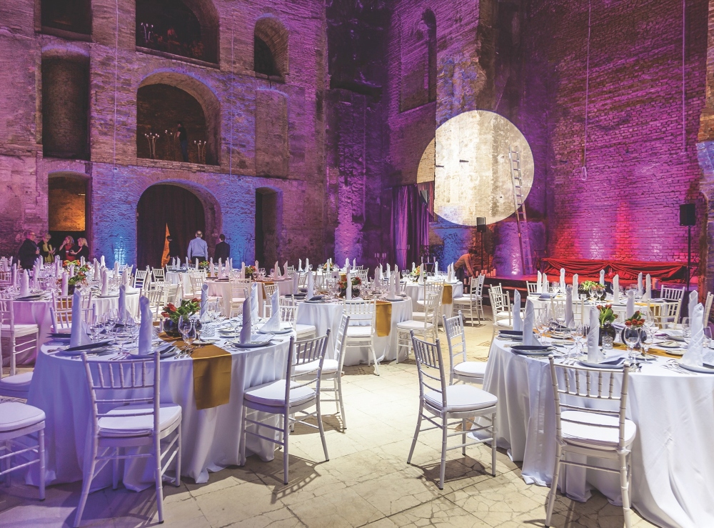 BCD Meetings & Events organized an elegant dinner for The Goodyear Tire & Rubber Co. as part of a larger cruise event for the company several years ago.